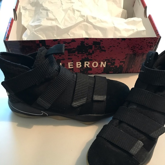 Nike Other - Nike Lebron Soldier XI Black Men’s 8, Women’s 10